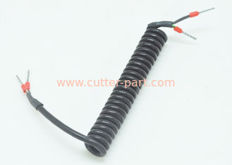 Câble de spirale de machine de coupeur de Topcut Bullmer PN 058214 pour le capteur