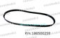 Lancement noir de la courroie 2mm approprié aux pièces Xlc7000/Z7 180500259 de coupeur